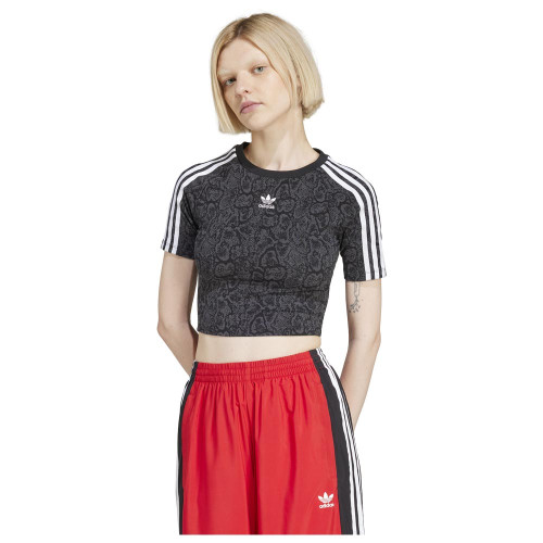 Adidas Γυναικεία κοντομάνικη μπλούζα Snake Baby Tee